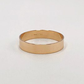 Обручальное кольцо из золота красного цвета 01-200006905